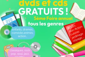 Foire aux livres, DVDs et CDs