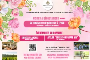 Atelier "Créer son propre vin" au Domaine du Grand Mayne
