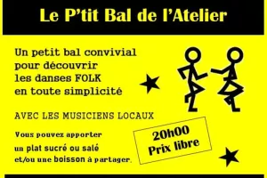 Fest-noz - Bal folk - Le P'tit Bal de l'Atelier