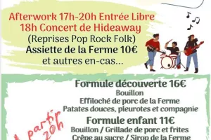 Soirée guinguette à la ferme Loustau