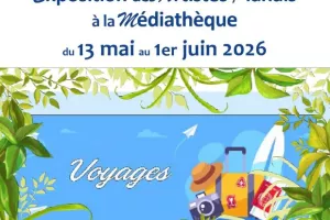 Exposition des Artistes Pianais à la Médiathèque