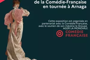 Visite de l'exposition "Les Collections de la Comédie Française en tournée à Arnaga"