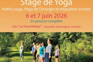 Stage : Hatha yoga, Yoga de l'énergie et relaxation sonore