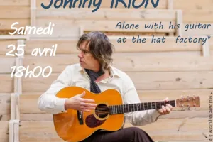 JOHNNY IRION ALONE WITH HIS GUITAR