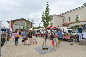 Marché traditionnel et fermier