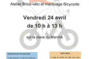 Brico-vélos et marquage Bicycode