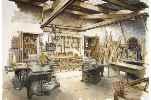 Exposition Aquarelles & Copeaux