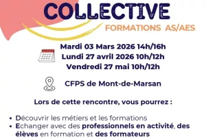 Information collective - Métiers AS et AES
