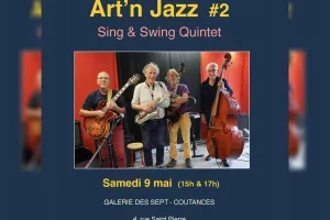 ARt 'N Jazz # 2 - Concert de Sing & Swing Quintet
