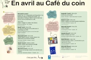 Programme du Café du coin