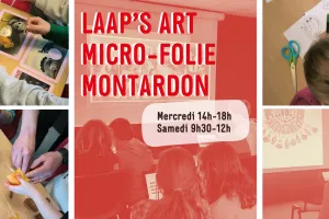 Musée numérique, atelier Croche'thé et créatif, à la Micro-Folie
