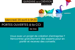 Portes ouvertes - Créez votre entreprise, pourquoi pas vous ?