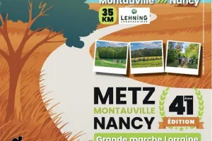 Grande marche lorraine : Metz - Montauville - Nancy