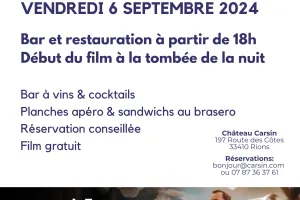 Cinéma Plein Air au Château Carsin