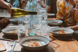 Repas italien par Le chasseur Caplonnais