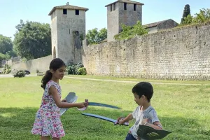 Visite famille de Vianne : le grand tournoi de la bastide