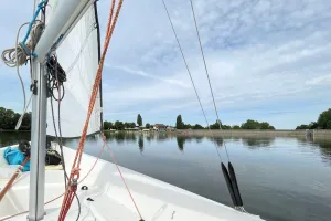 Balade en bateau à voile