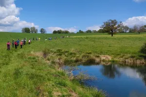 Randonnée solidaire à Saint-Mathurin-Léobazel