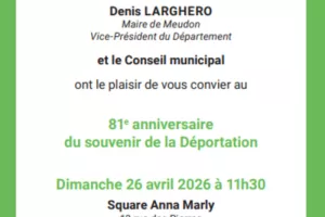 Commémoration du souvenir de la Déportation