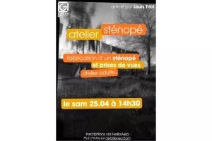 Atelier photographie sténopé adulte