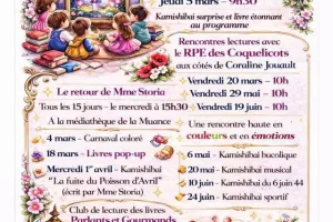 Programme de Madame STORIA