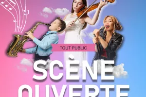 Scène ouverte (musique, poésie, humour, danse...) à la médiathèque !