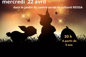 Chasse aux œufs en nocturne à Assier