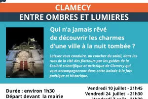 Visites commentées : Clamecy - Entre ombres et lumières