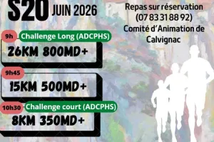 Le trail perché de Calvignac