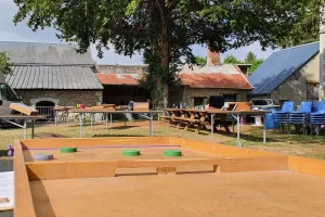 Après midi Jeux géants en bois, lectures et détente