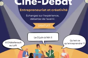 Ciné-débat "Entrepreneuriat et Créativité" 2026