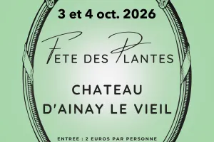 Fête des plantes dans la Haute Cour du Château