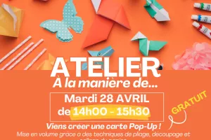 Atelier créatif : « à la manière de... » à la bibliothèque de Capdenac-Le-Haut