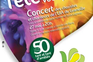 Concert des choristes et chanteurs de l'UIA Granville