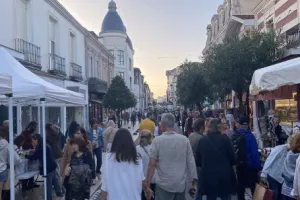 Déballage des commerçants