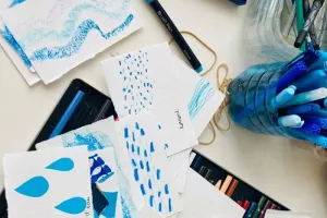 Le cycle de l’eau, de la goutte d’eau à l’océan : création d'un jeu de cartes