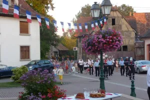 Fête nationale avec soirée festive