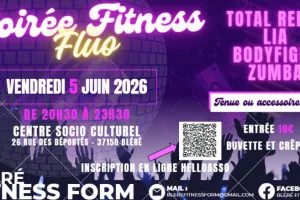 Soirée fitness fluo