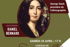 Conférence dinatoire : "George Sand, pionnière de l’ethnographie"