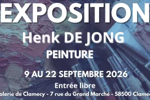 Exposition de peinture - Henk De Jong