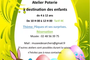 Atelier poterie enfants au musée de la poterie