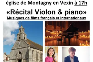 CONCERT "Piano/Violon" Musiques de films français et internationaux