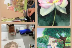 Stage dessin et peinture à l'Atelier de Florence