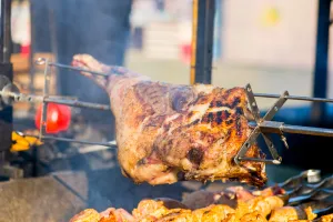 Jambon à la broche