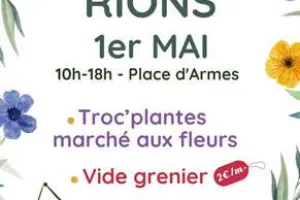 Fête du 1er Mai à Rions