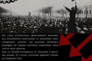 PRÉSENTATION SYNDICALISME ET ANTIFASCISME
