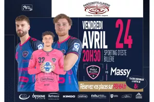 Handball:  Pau Billère Handball Vs Massy