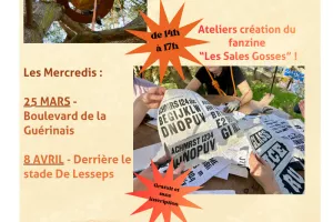 Atelier grimpe d'arbre et fanzine