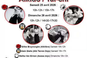 Stage  d'échange Interclub Aikido / Tai-Chi