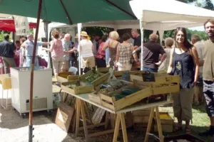 Marché d'été à Fajoles